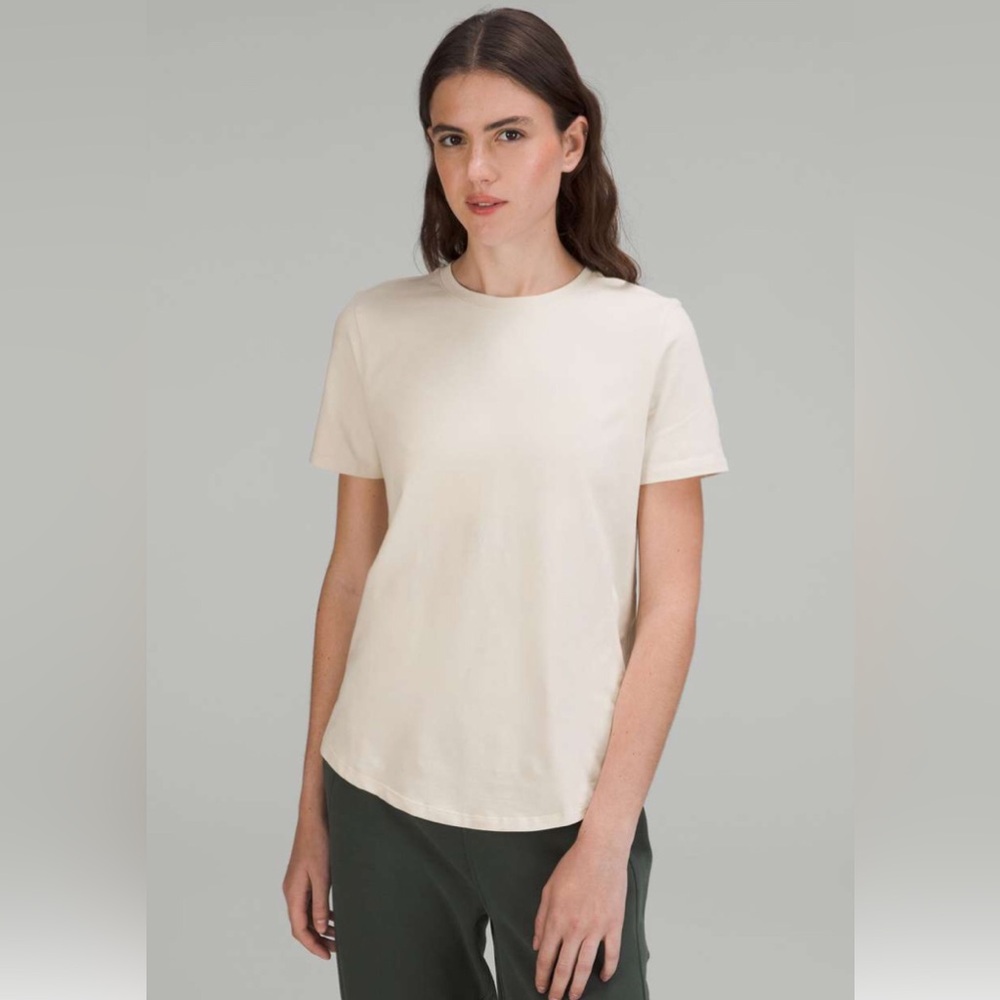 🌼Lululemon Love Crew Short Sleeve White Opal Size 12